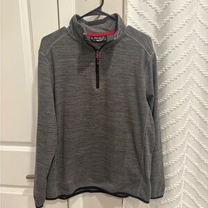 Avalanche Men's Gray Zip-Up Sweater